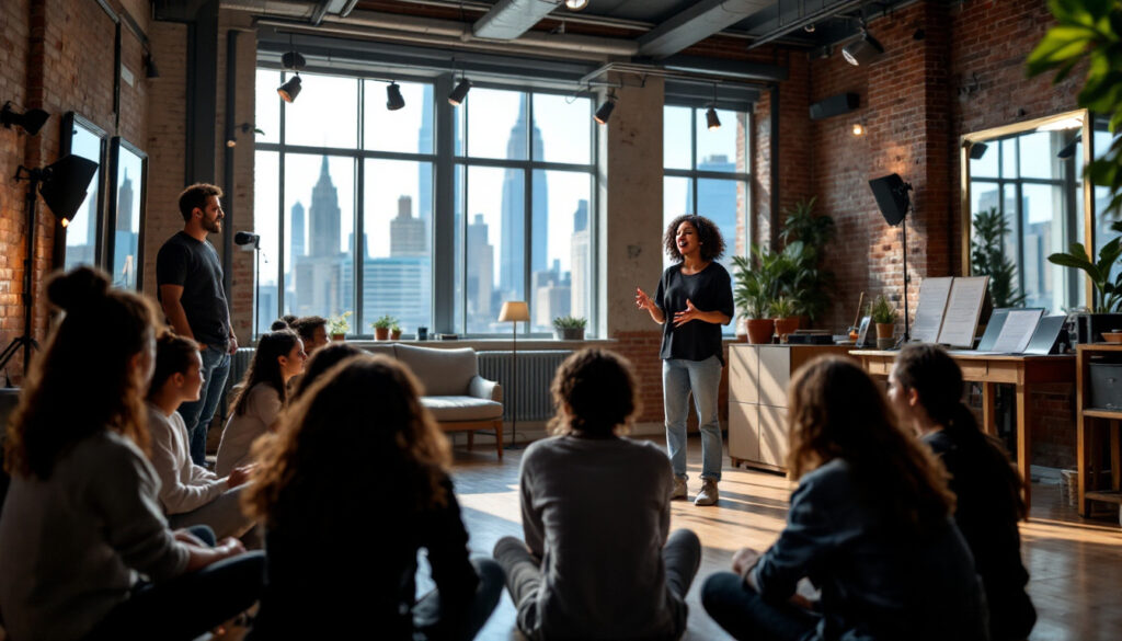 découvrez notre formation en art dramatique à new york pour devenir acteur professionnel. apprenez les techniques de jeu, développez votre talent et lancez votre carrière sur la scène internationale.